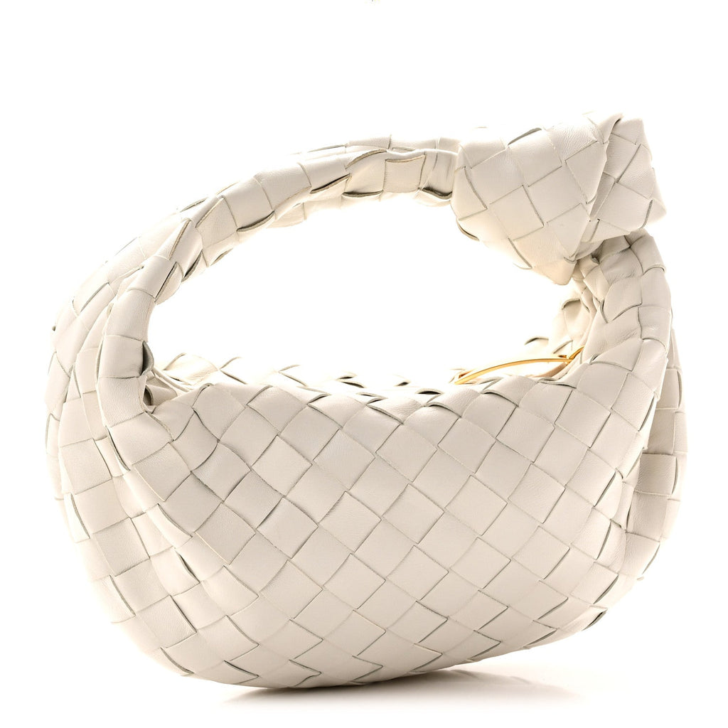 Nappa Intrecciato Mini Heart Jodie White