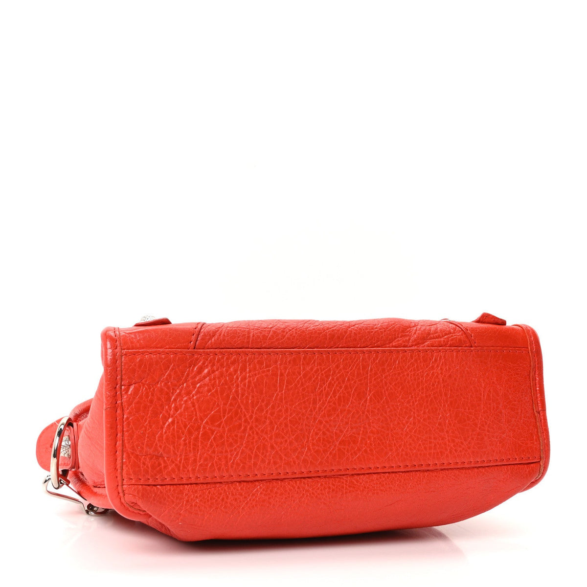 Agneau Giant 12 Silver Hardware Mini City Rouge Coquelicot Rouge Braise