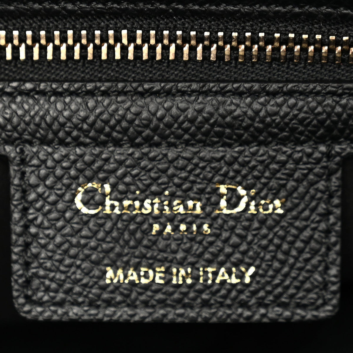 Grained Calfskin Saddle Bag With Strap Black