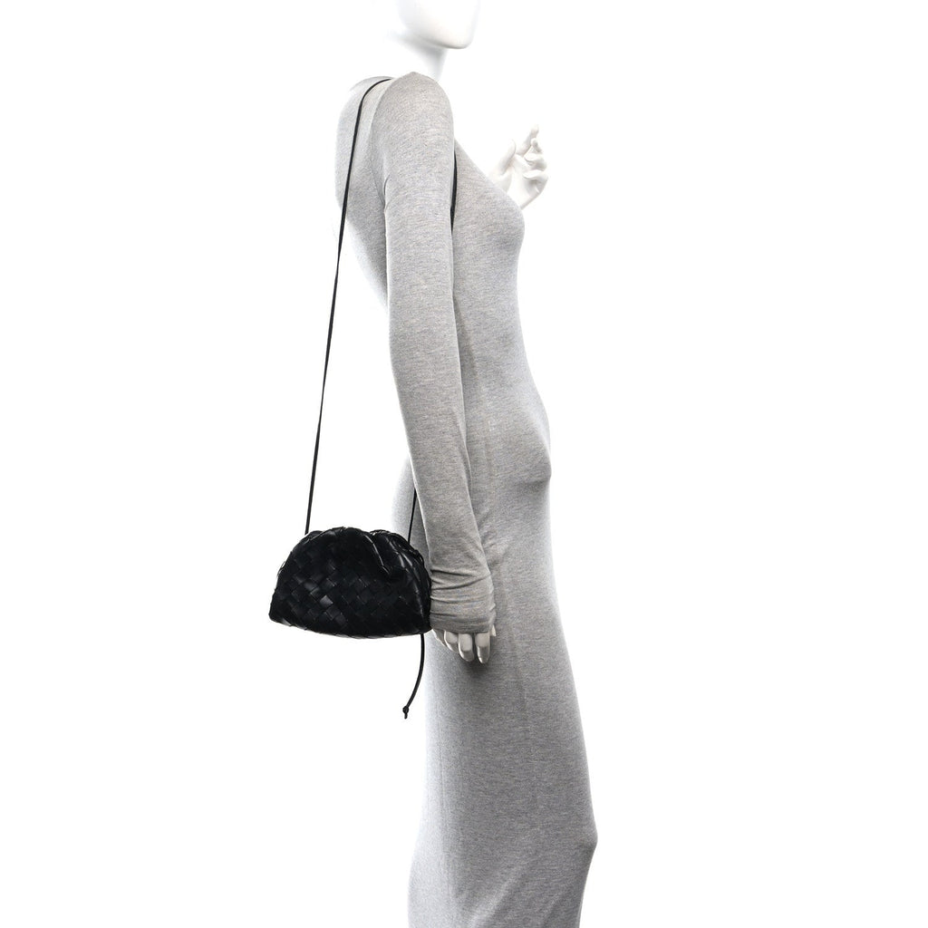 Nappa Intrecciato The Mini Pouch Black