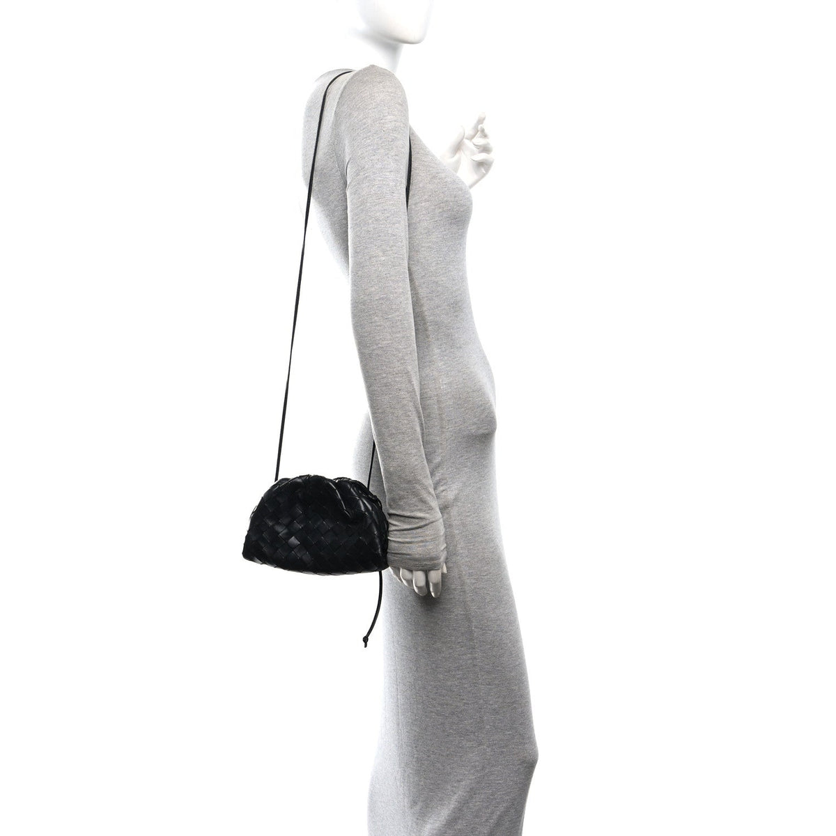 Nappa Intrecciato The Mini Pouch Black