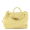 Nappa Intrecciato Small Andiamo Shoulder Bag Chamomile