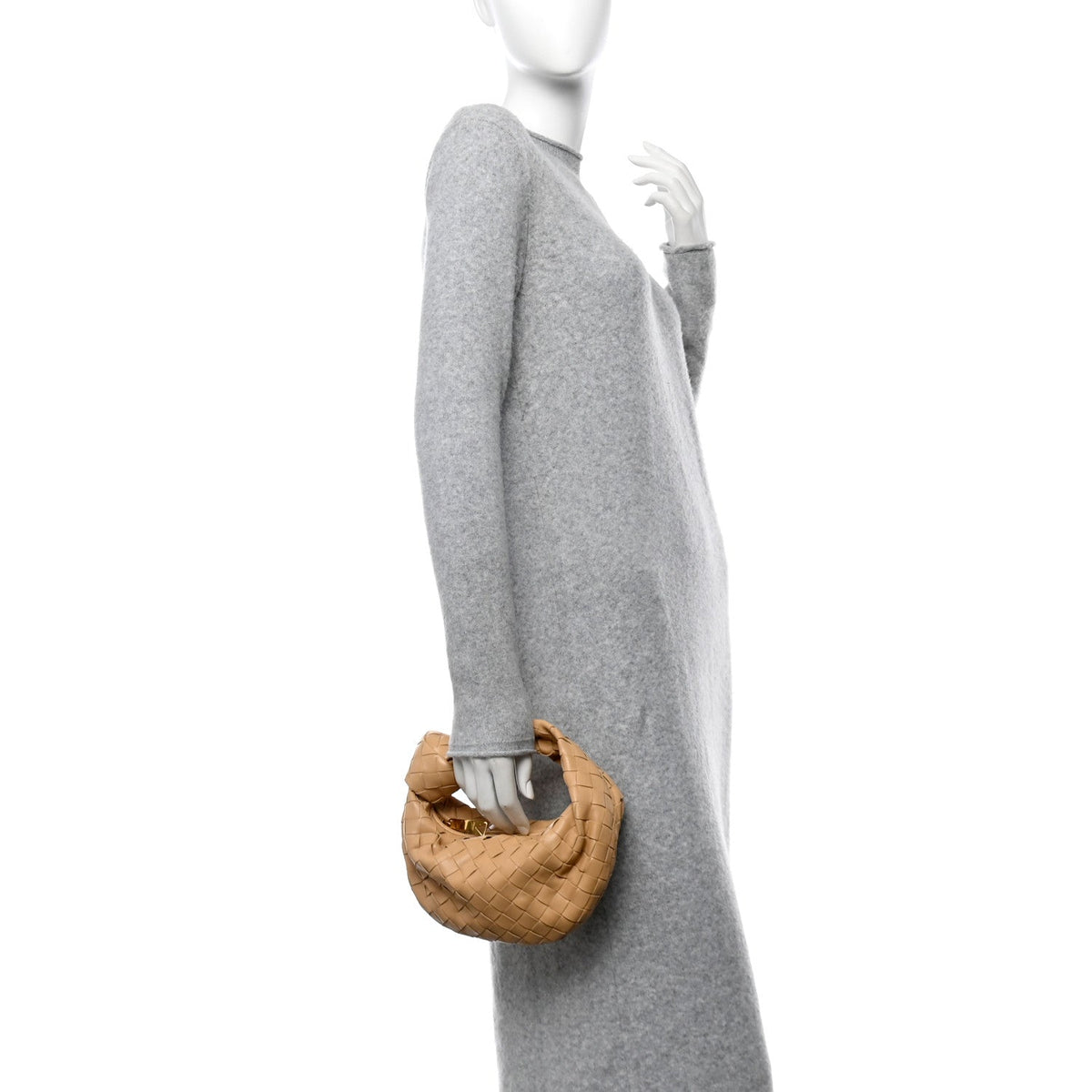 Nappa Intrecciato Mini Jodie Almond