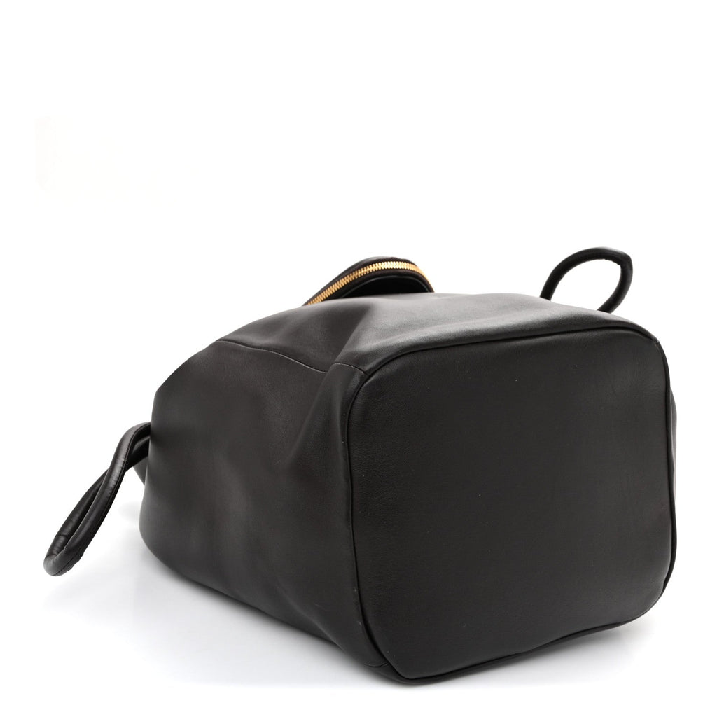 Calfskin Large Beak Tote Fondant