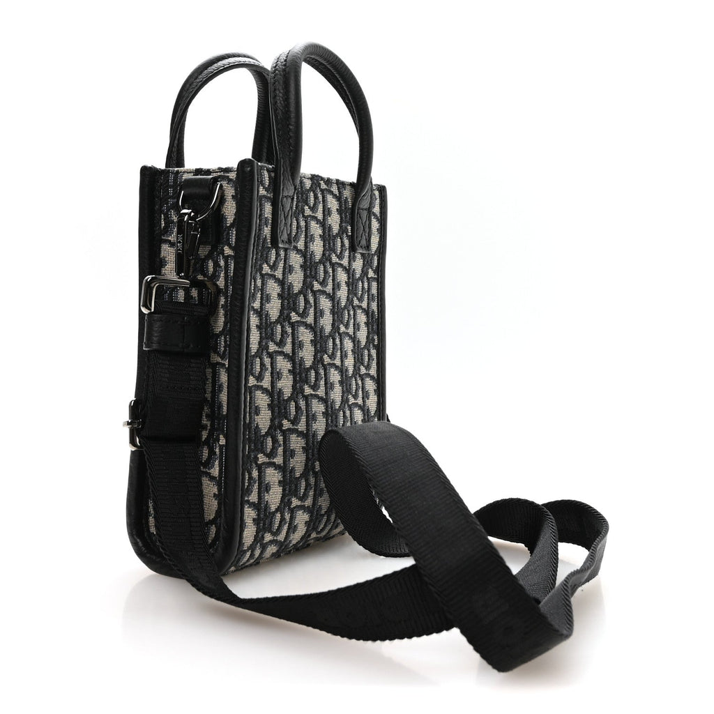 HOMME Oblique Safari Messenger Blue