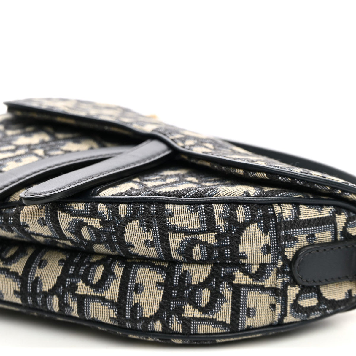 Oblique Mini Saddle Bag Blue