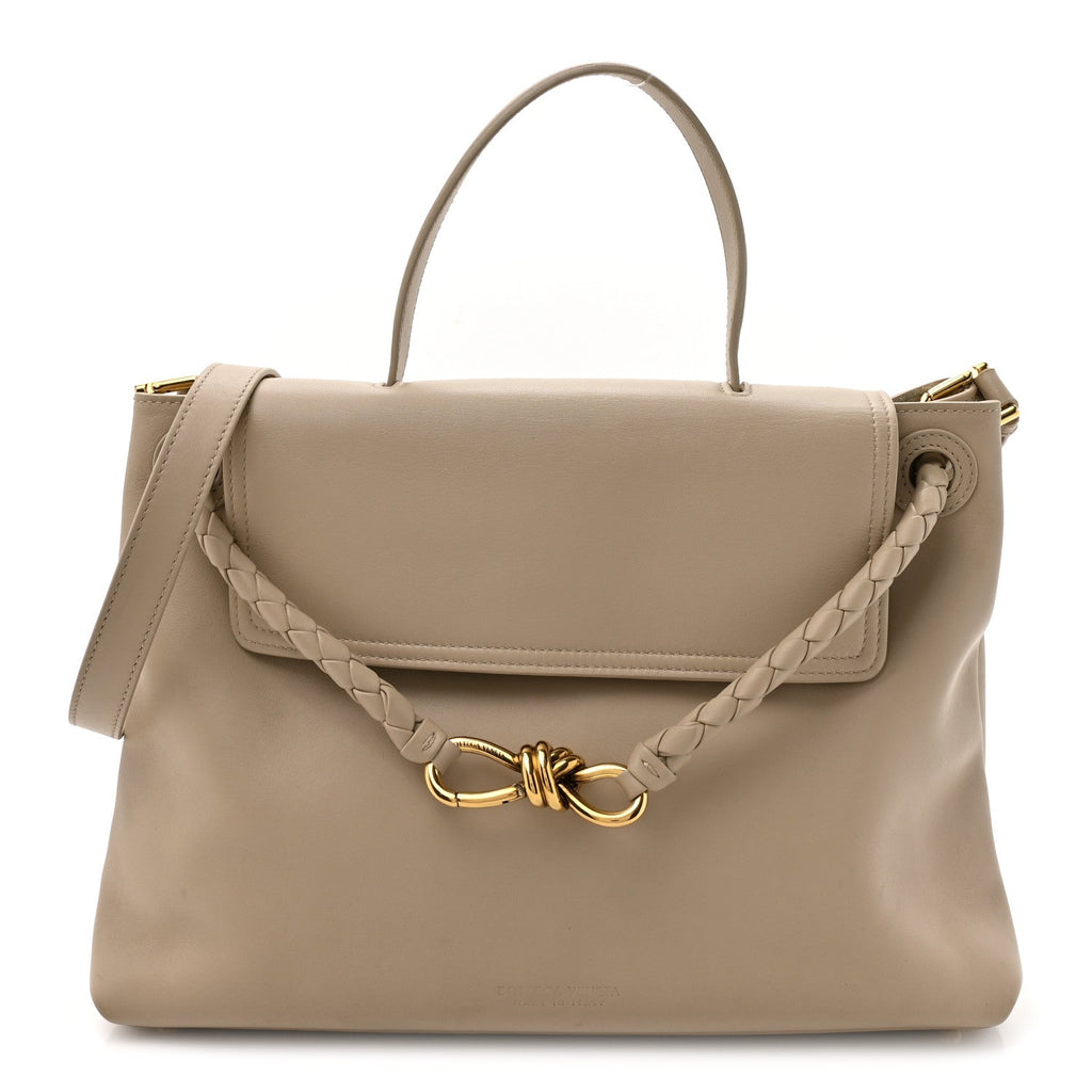 Silky Calfskin Medium Ciao Ciao Ecru