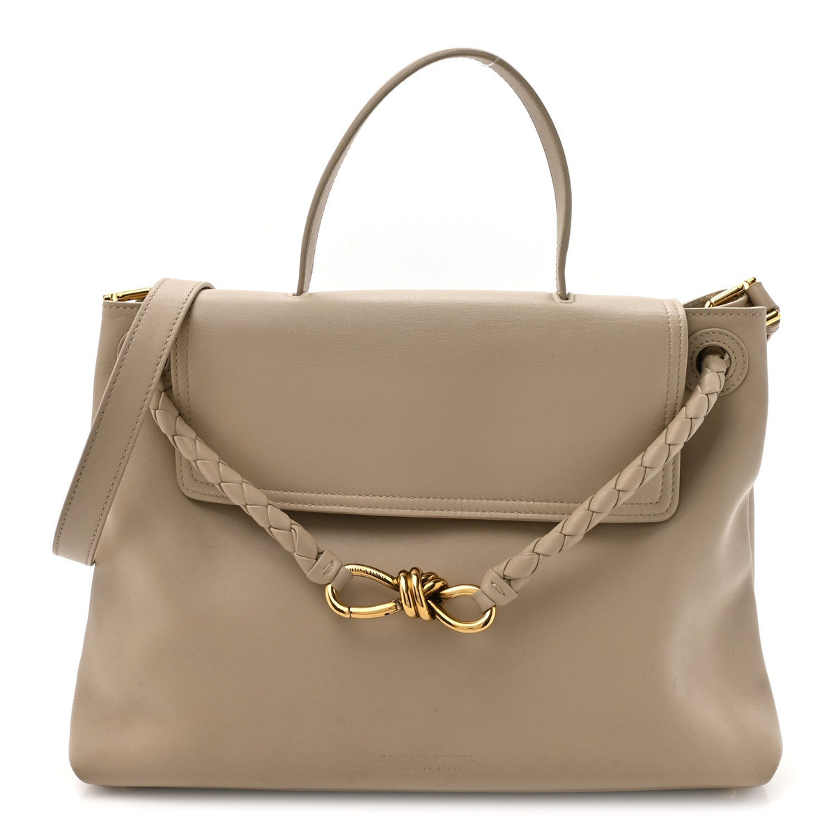 Silky Calfskin Medium Ciao Ciao Ecru