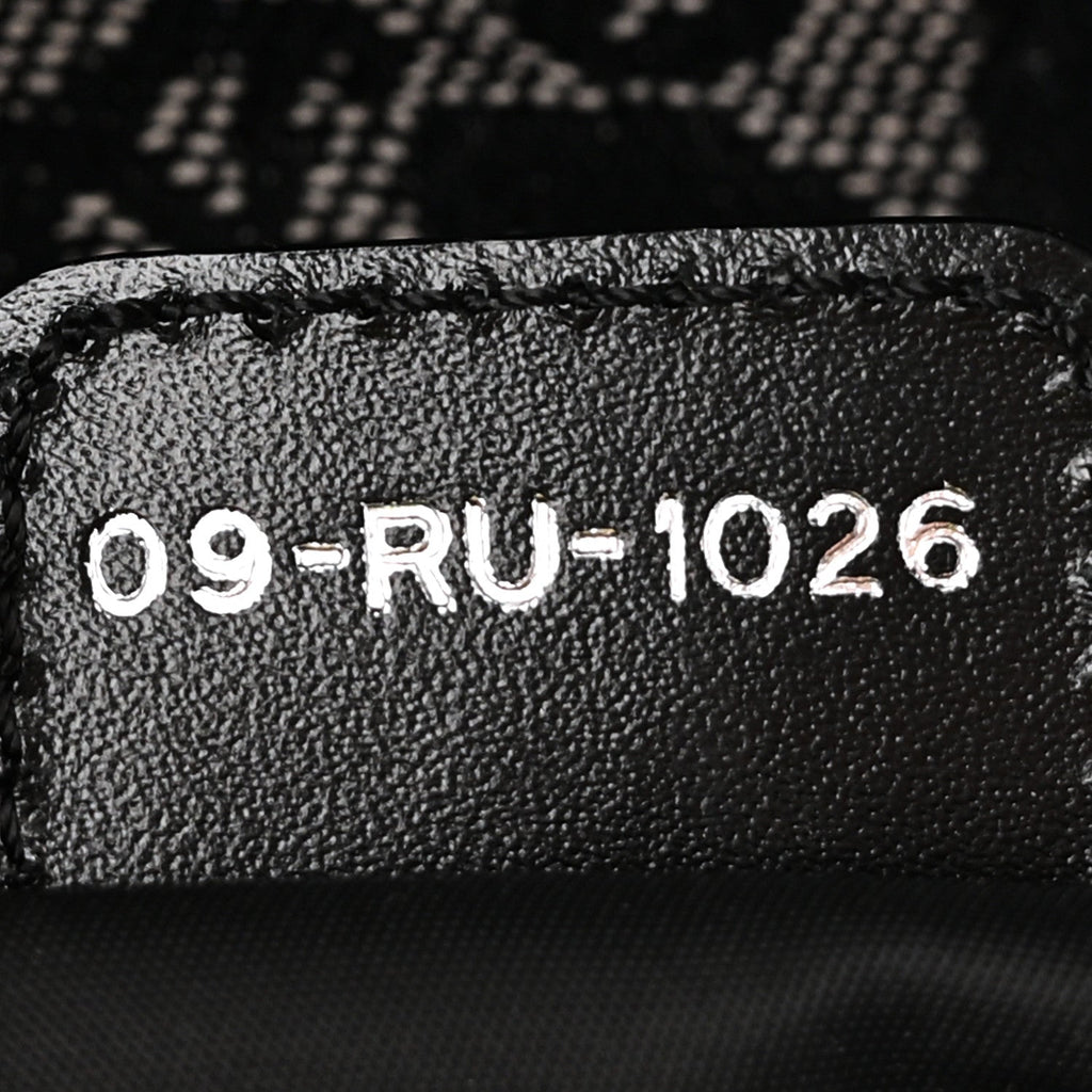 Monogram Saddle Bag Black