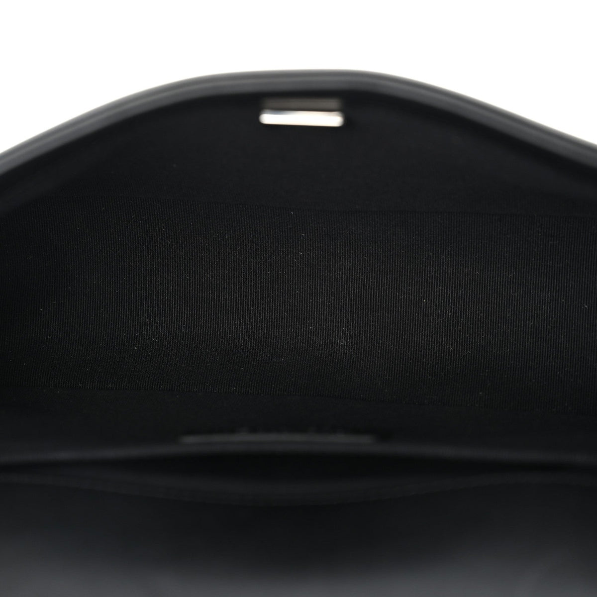 Lambskin Quilted Medium Boy Flap Black