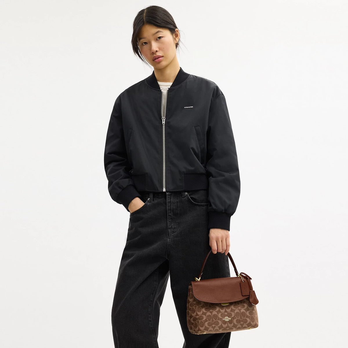Coach Outlet Emory Top Handle Bag In Signature Chenille