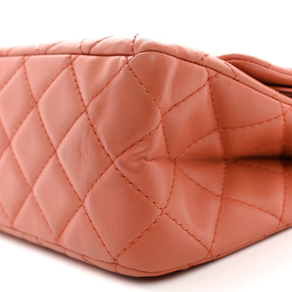 Lambskin Quilted 2.55 Reissue 227 Flap Orange
