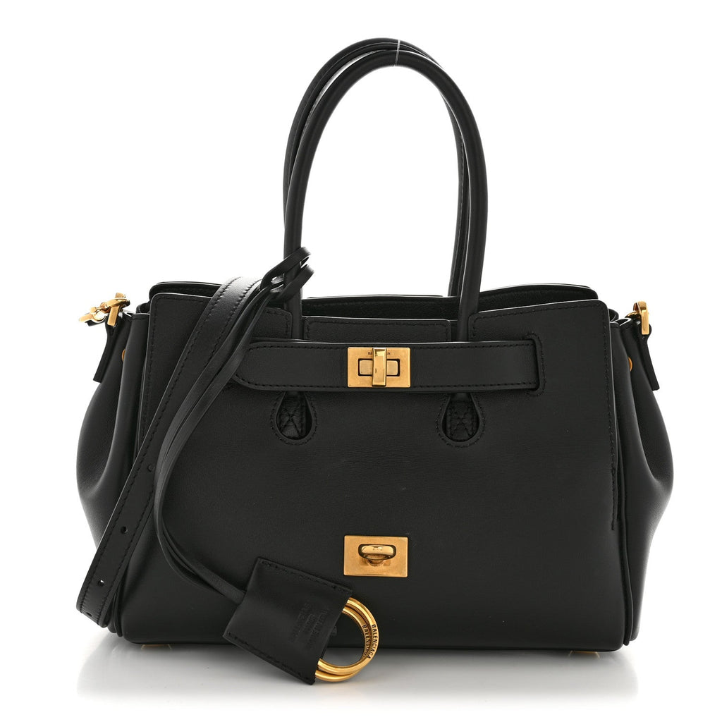 Smooth Calfskin Mini Bel Air Carry All Bag Suede Pink Black