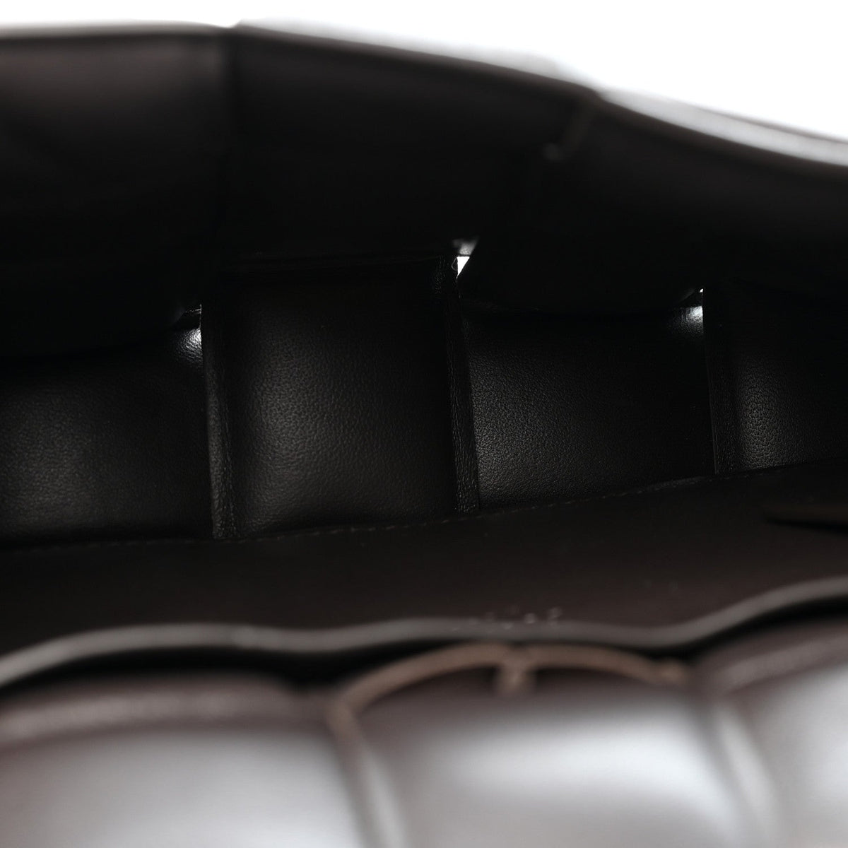 Nappa Maxi Intrecciato Padded Cassette Crossbody Bag Fondant