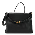 Calfskin Medium Andiamo Messenger Bag Black