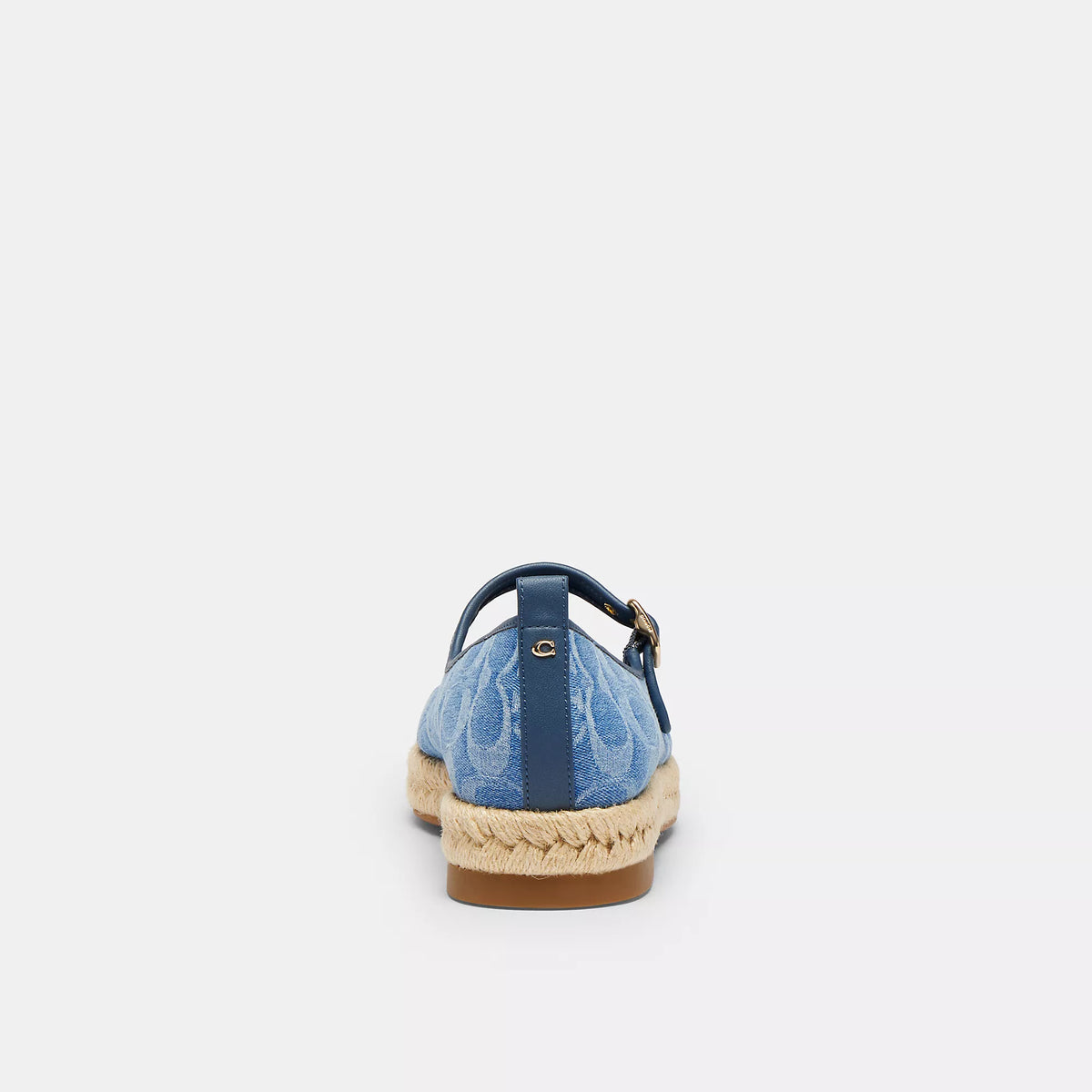 Coach Outlet Mary Espadrille In Signature Denim