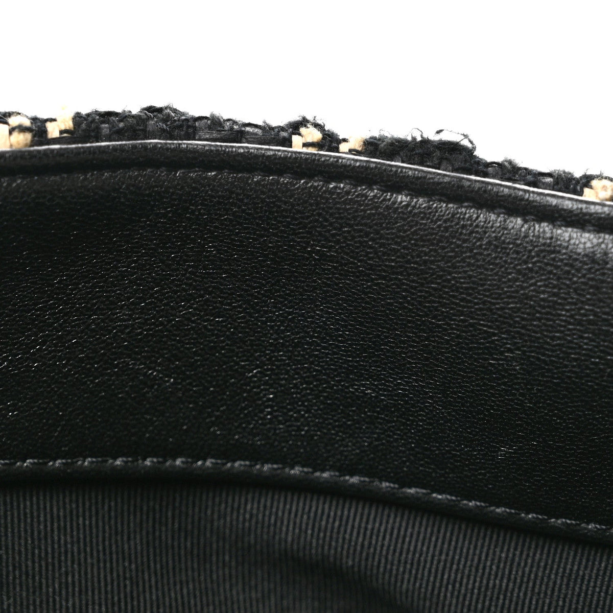 Tweed Quilted Medium Chanel 19 Flap Black Beige
