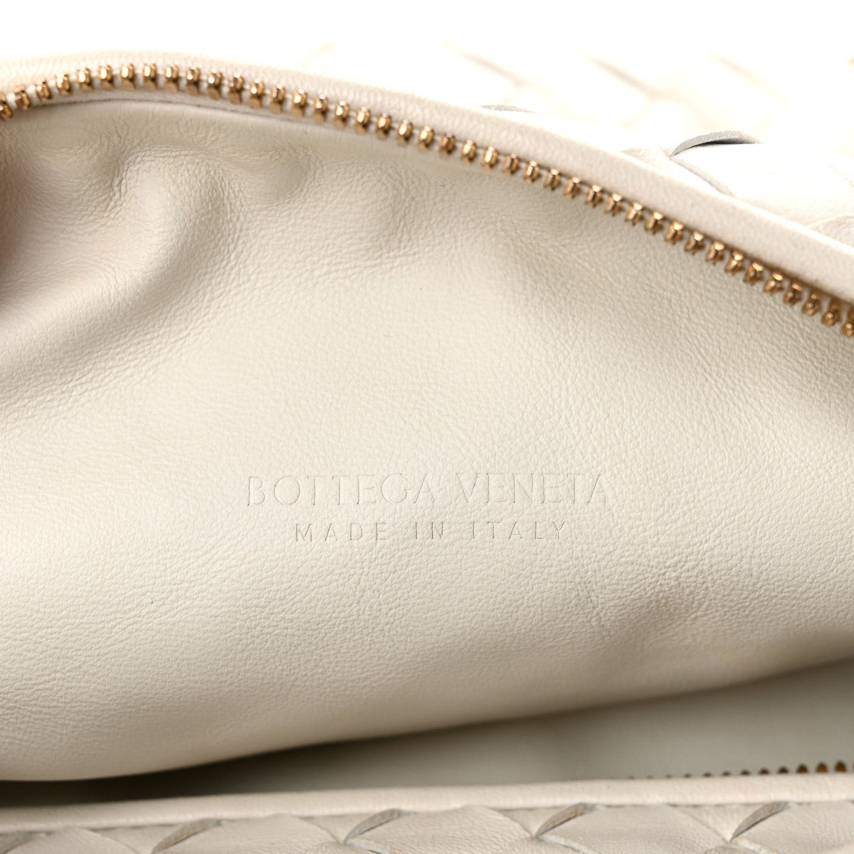 Nappa Intrecciato Teen Jodie Hobo White