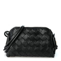 Nappa Intrecciato Concert Pouch Black