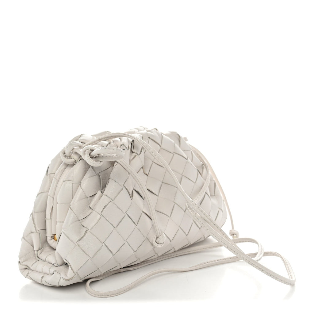 Nappa Intrecciato The Mini Pouch Chalk