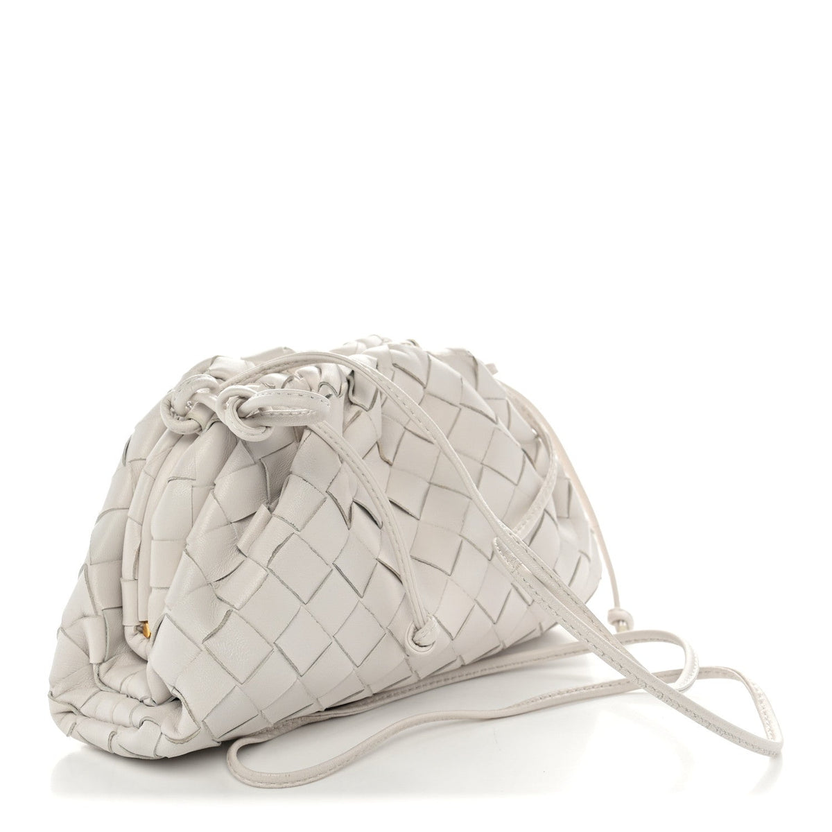 Nappa Intrecciato The Mini Pouch Chalk