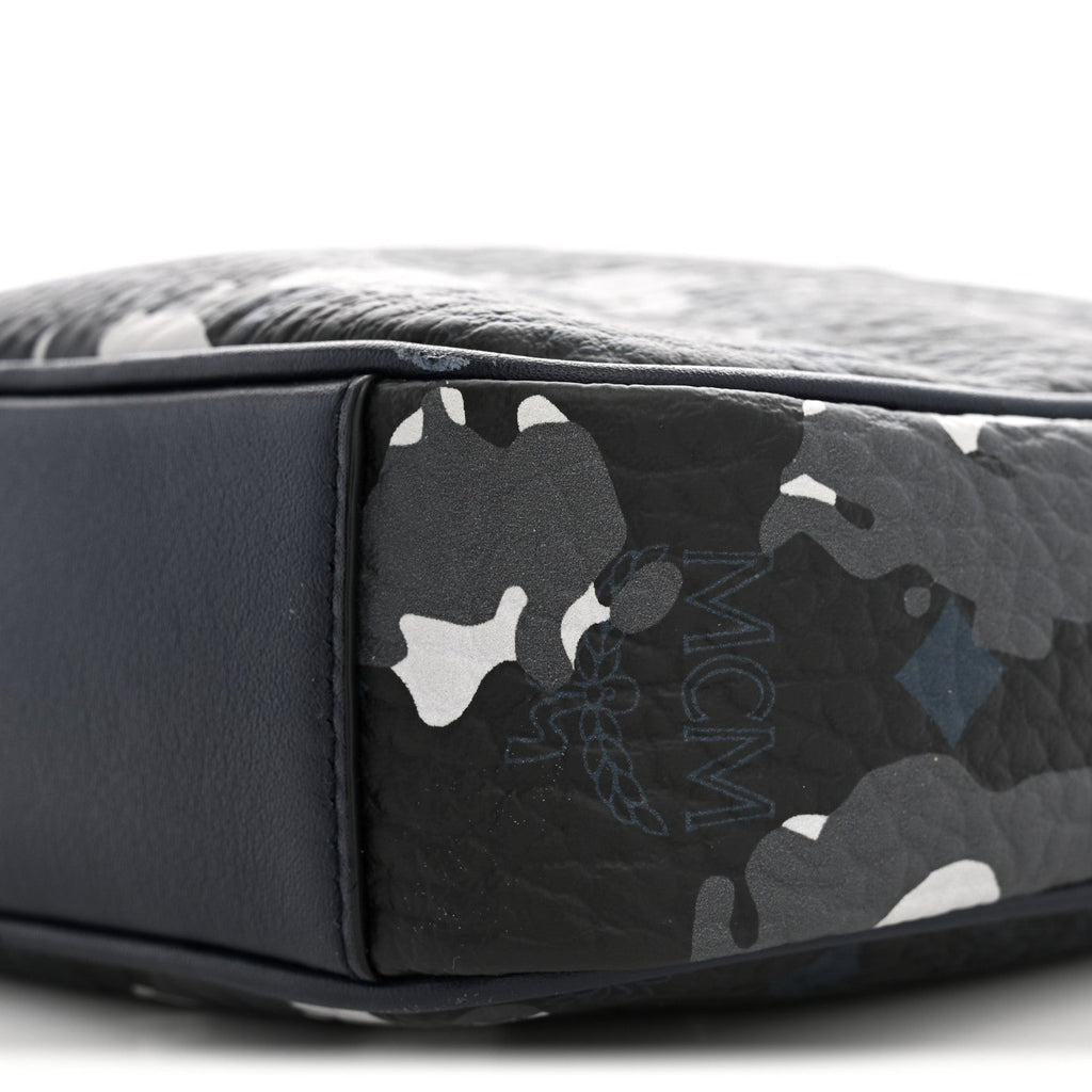 Visetos Camouflage Crossbody Bag Black Blue