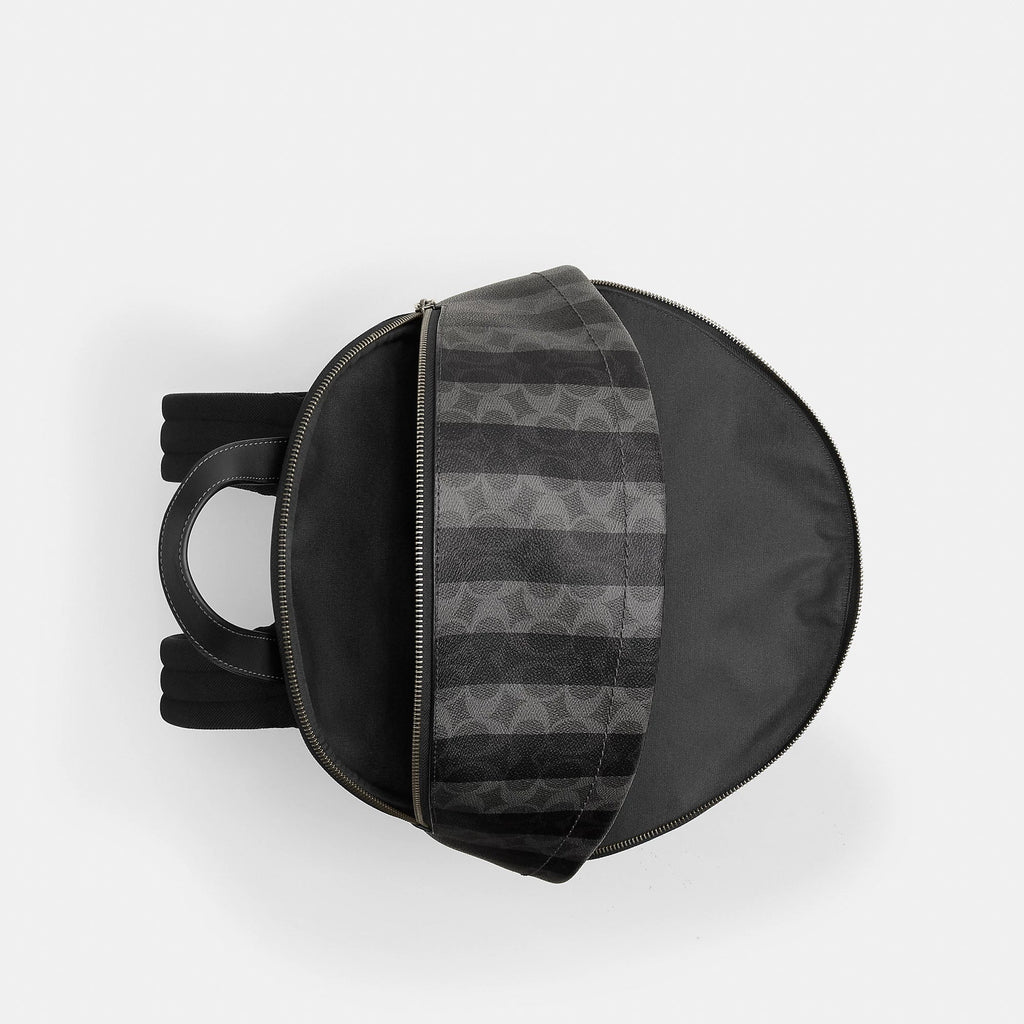 Coach Outlet Taylor Backpack In Signature Canvas With Stripes