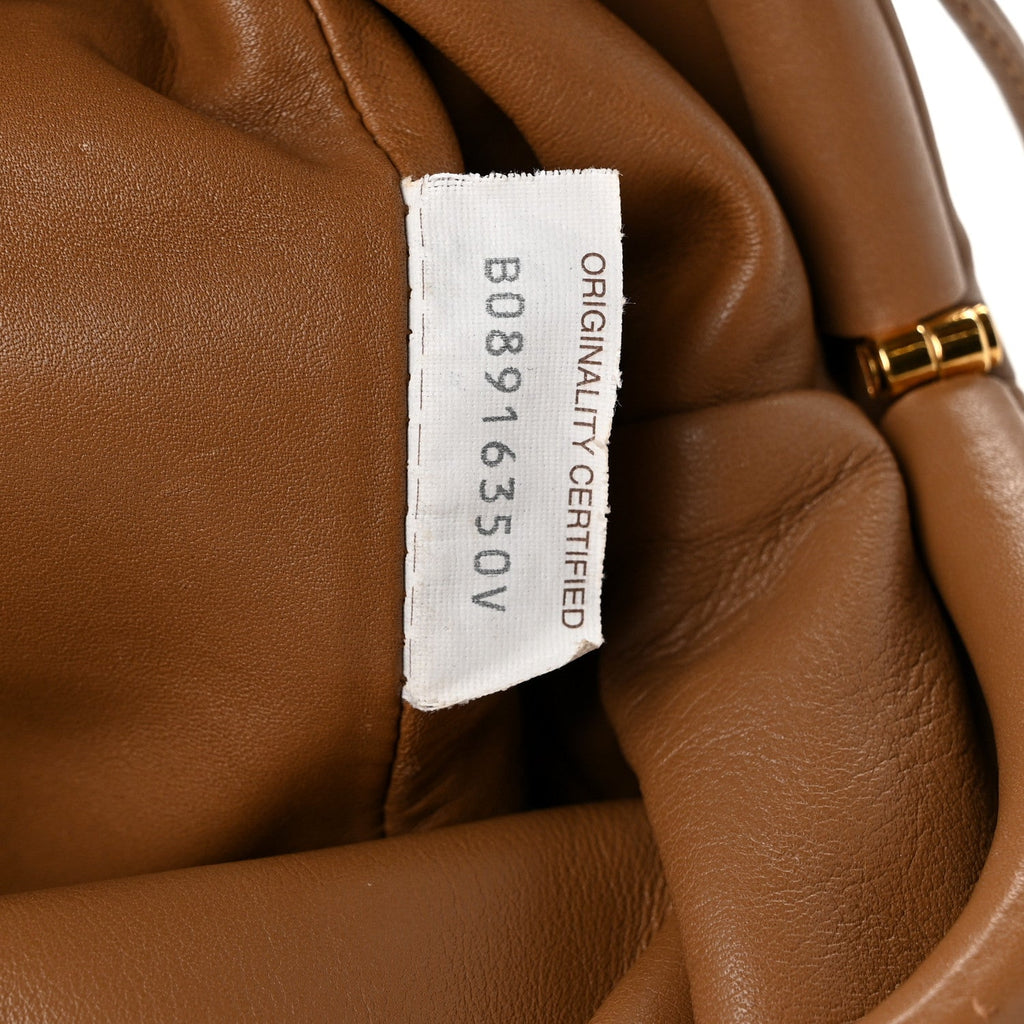 Butter Calfskin The Mini Pouch Teak