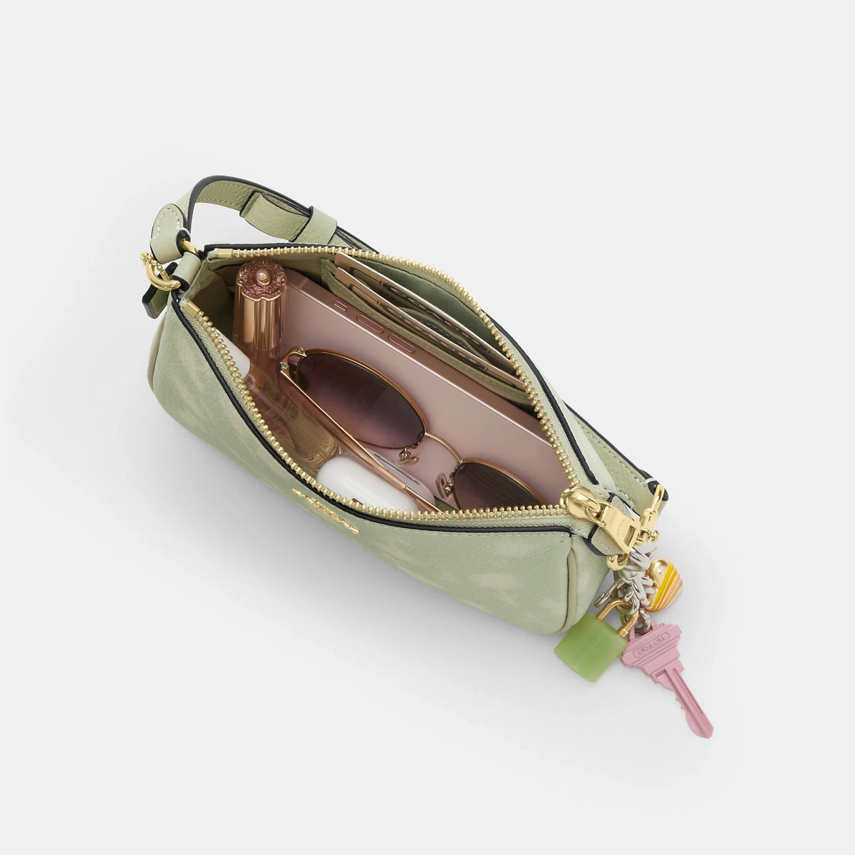 Coach Outlet Nolita 19 With Floral Print And Bow