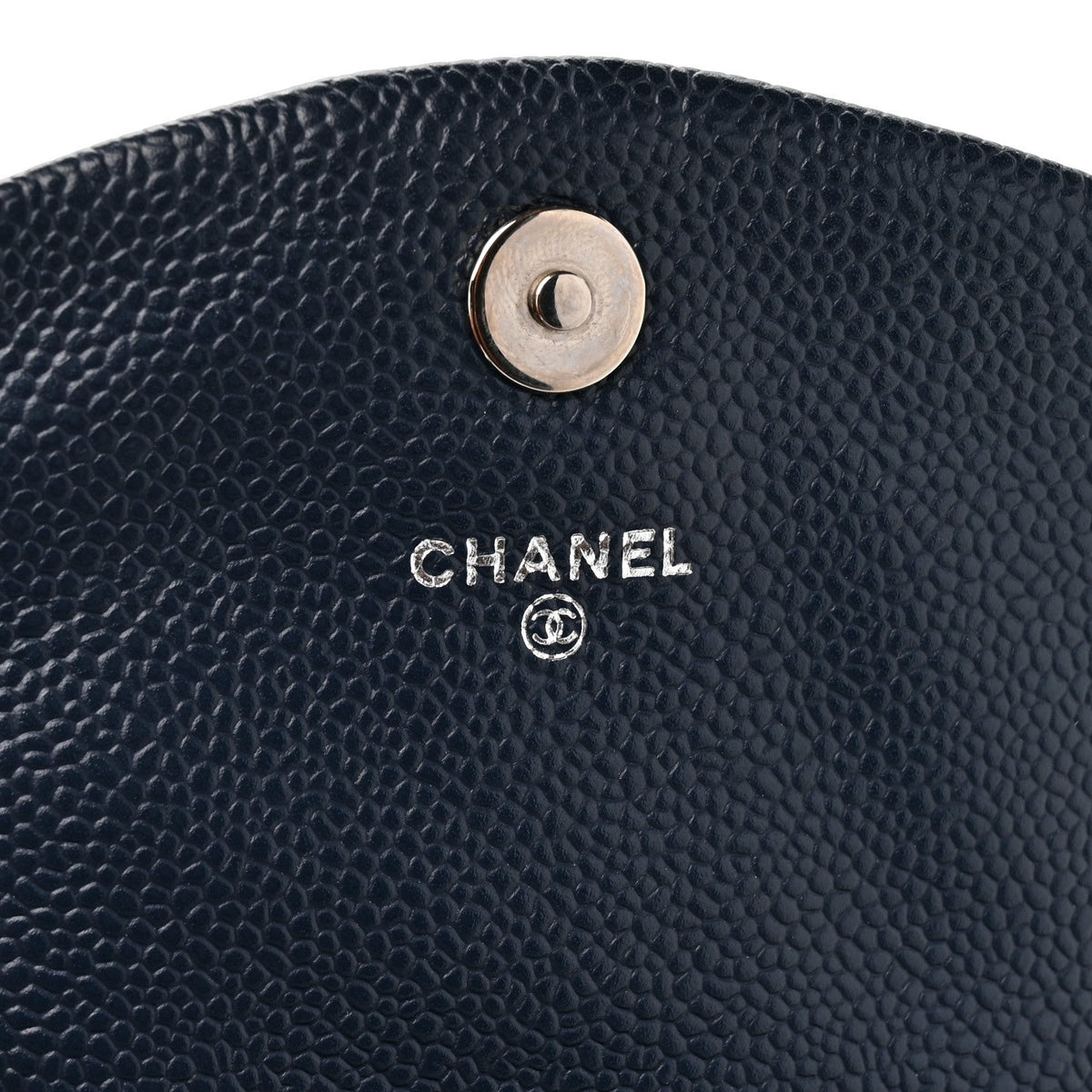 Caviar Half Moon Wallet On Chain WOC Navy