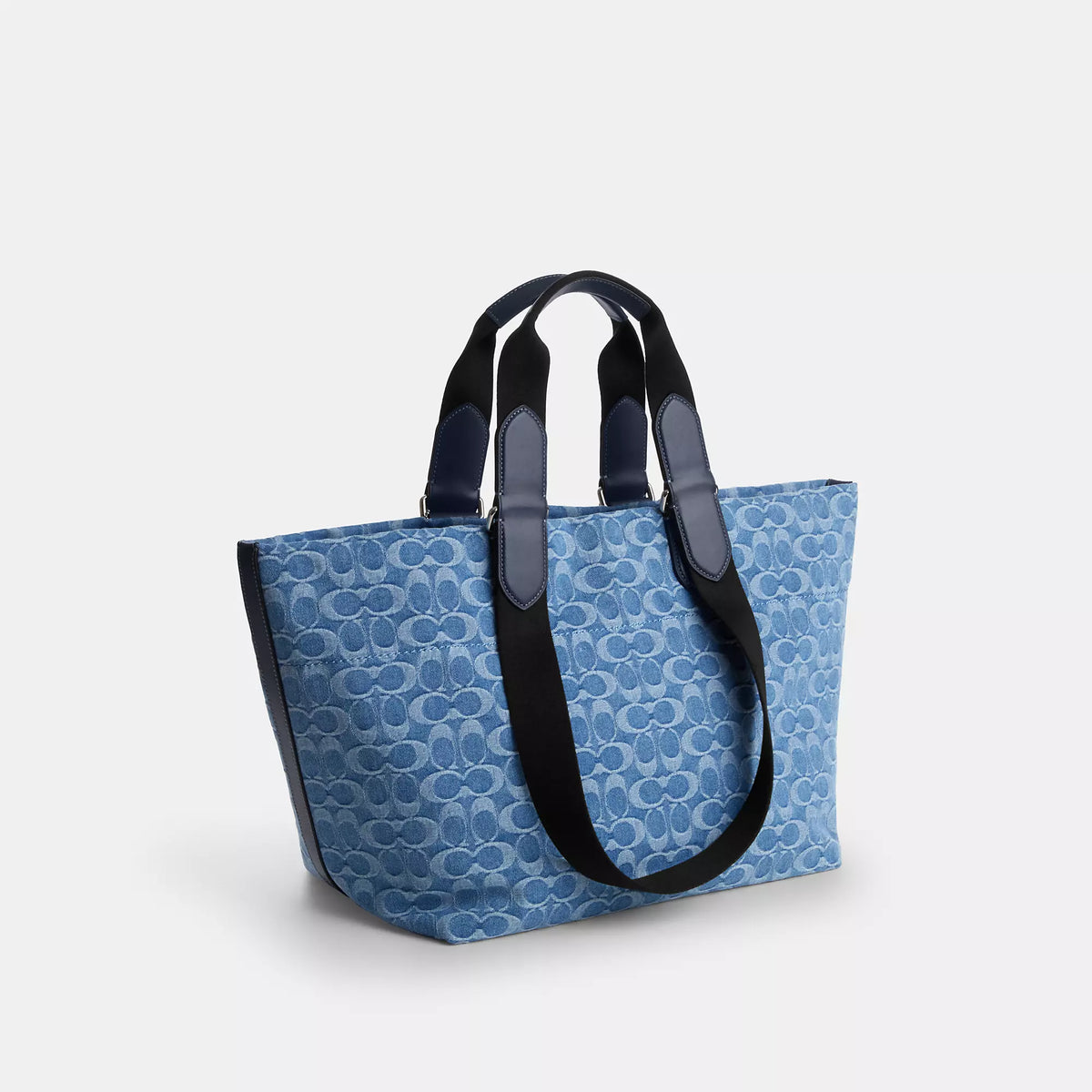 Coach Outlet Small Tour Tote Bag In Signature Denim