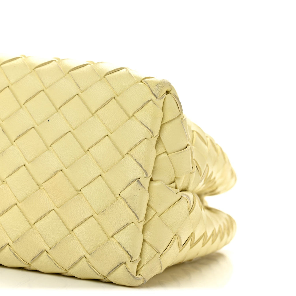 Nappa Intrecciato Small Andiamo Shoulder Bag Chamomile