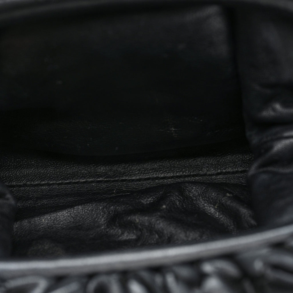 Nappa Intrecciato The Mini Pouch Black
