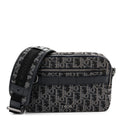 HOMME Oblique Jacquard Safari Messenger Navy Blue