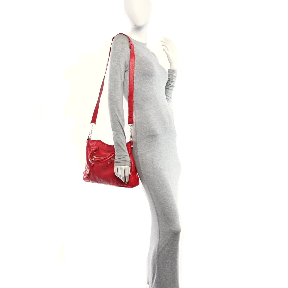 Agneau Giant 12 Gold Hardware Town Rouge Cardinal