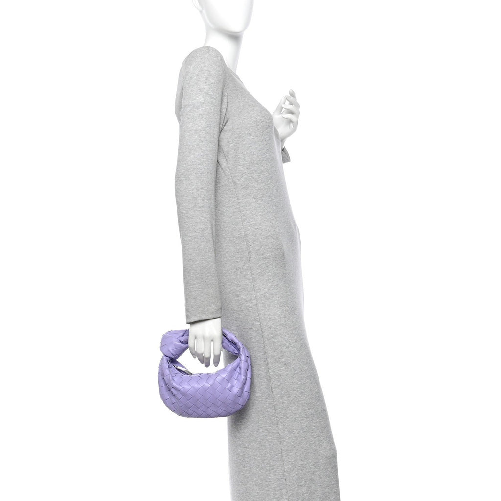 Nappa Intrecciato Mini Jodie Lavender