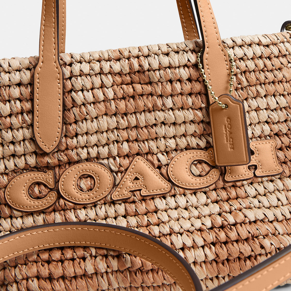 Coach Outlet City Mini Tote Bag With Gingham Print