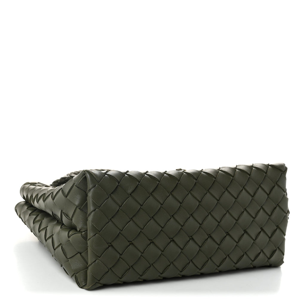 Nappa Intrecciato Small Andiamo Shoulder Bag Pickle