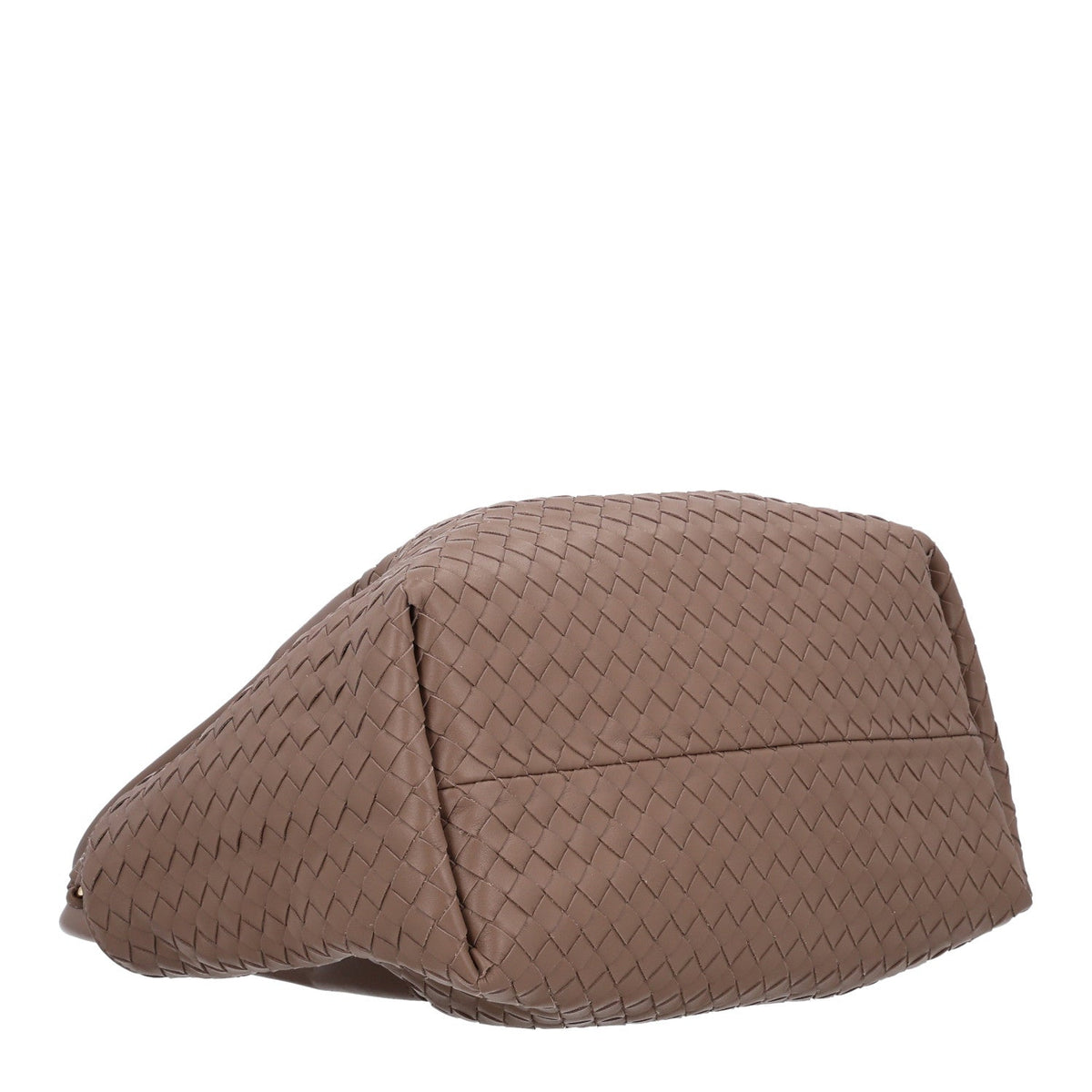 Calfskin Intrecciato Medium Pinacoteca Reversible Tote Pinecone Fondant