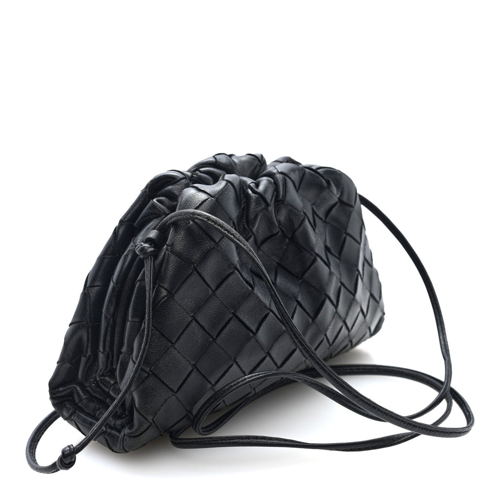 Nappa Intrecciato The Mini Pouch Black