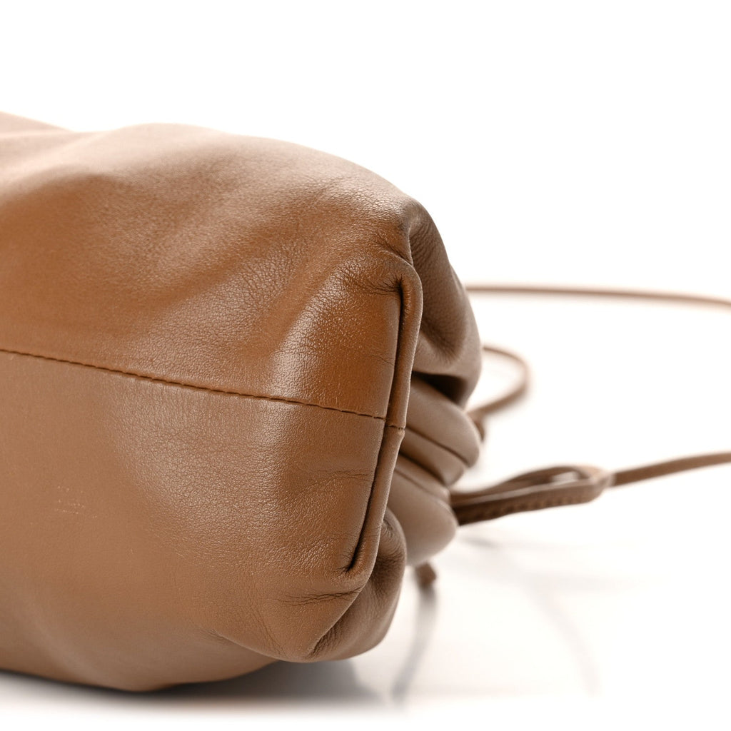 Butter Calfskin The Mini Pouch Teak