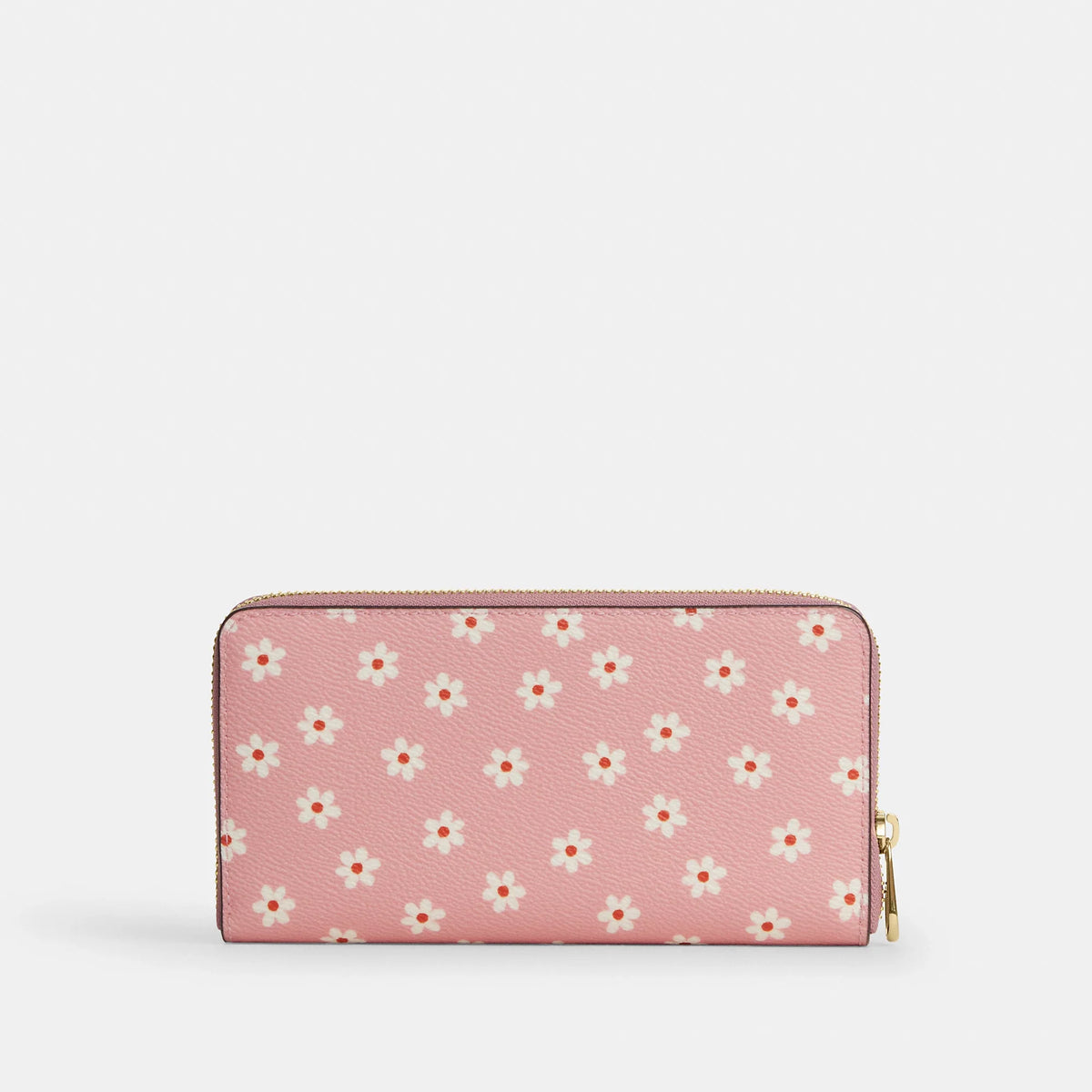 Coach Outlet Long Zip Around Wallet With Floral Print