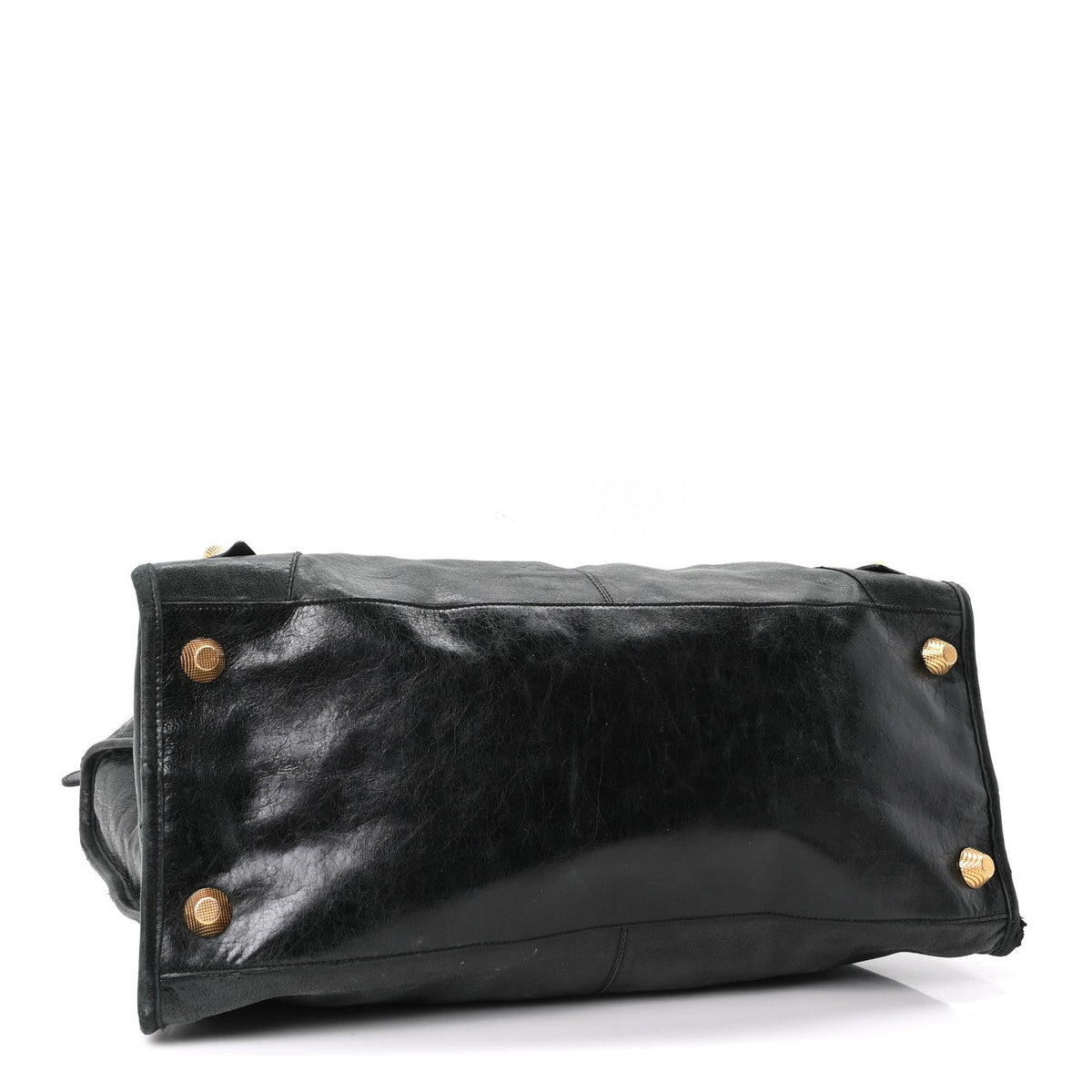 Agneau Giant 21 Gold Hardware Work Black