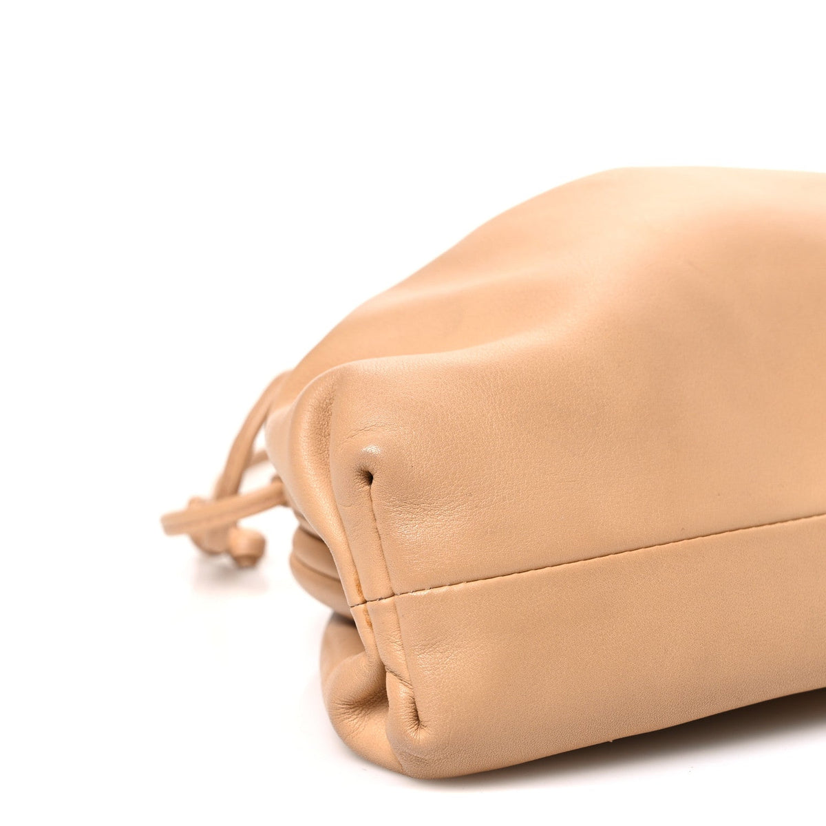 Butter Calfskin The Mini Pouch Almond