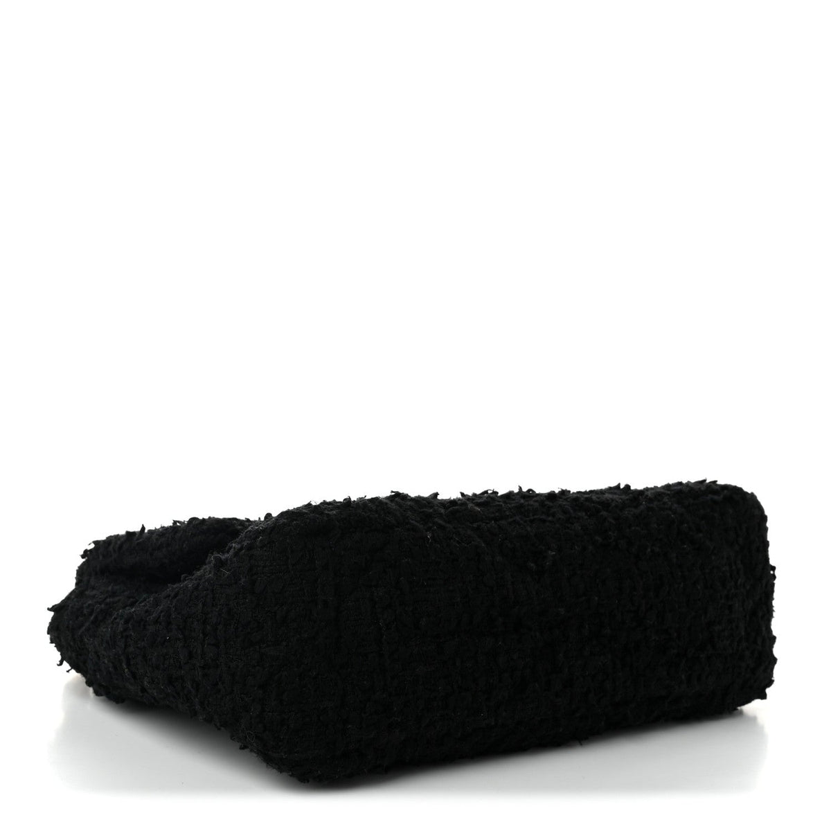 Tweed Quilted Medium Chanel 19 Flap Black