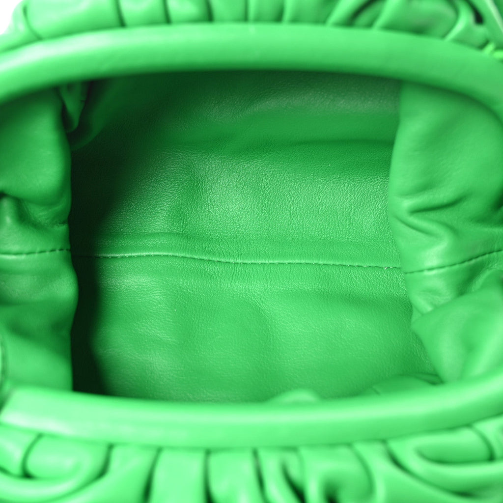 Butter Calfskin The Mini Pouch Parakeet