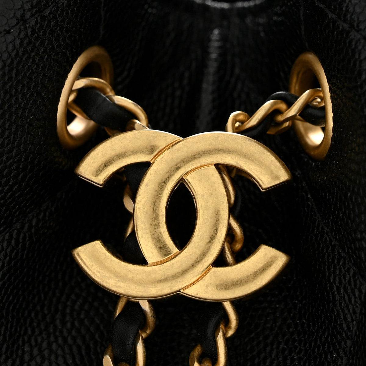 Caviar Quilted Small Chanel 25 Handbag Black