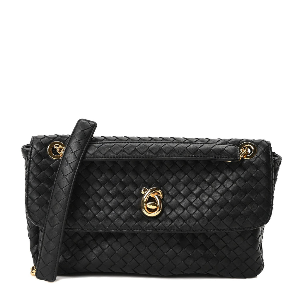 Nappa Intrecciato Madison Black