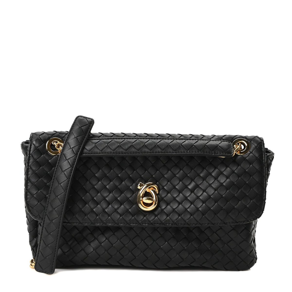 Nappa Intrecciato Madison Black
