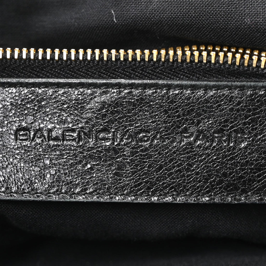 Agneau Giant 21 Gold Hardware Work Black